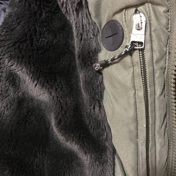 TNA Khaki Fur-Trimmed Utility Jacket - Picture 5 of 5